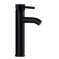 Trendy Taps Deck Mounted /Single Handle /Blackened Brass Tall Basin Mixer